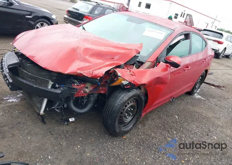 2017 Hyundai Elantra Se из США, поврежденный, VIN 5NPD74LF8HH198555